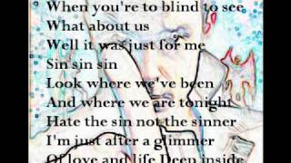 Robbie Williams - SIN SIN SIN w  Lyrics