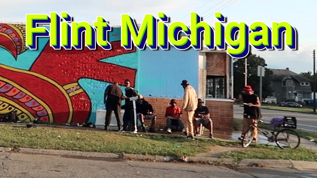 EXPLORING THE STREETS OF FLINT MICHIGAN / RESIDENTS STILL DON'T  TRUST THE WATER
