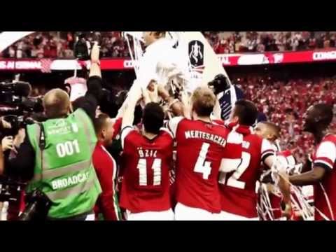 Arsenal FA Cup Champions 2014 "The Wait Is Over"