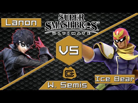 Lanon (Joker) vs Ice Bear (Captain Falcon) - Ultimate at The Cave #68 - Winners Semis