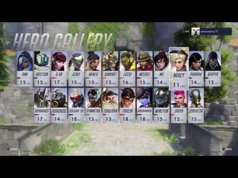 Overwatch Eichenwald PREMIERE gameplay pt1 - Exploring the New Skins/Emotes