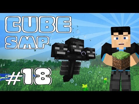 Vas Plays Minecraft - Cube SMP - Ep 18 - WITHER FIGHT & NEW ENCHANTING!