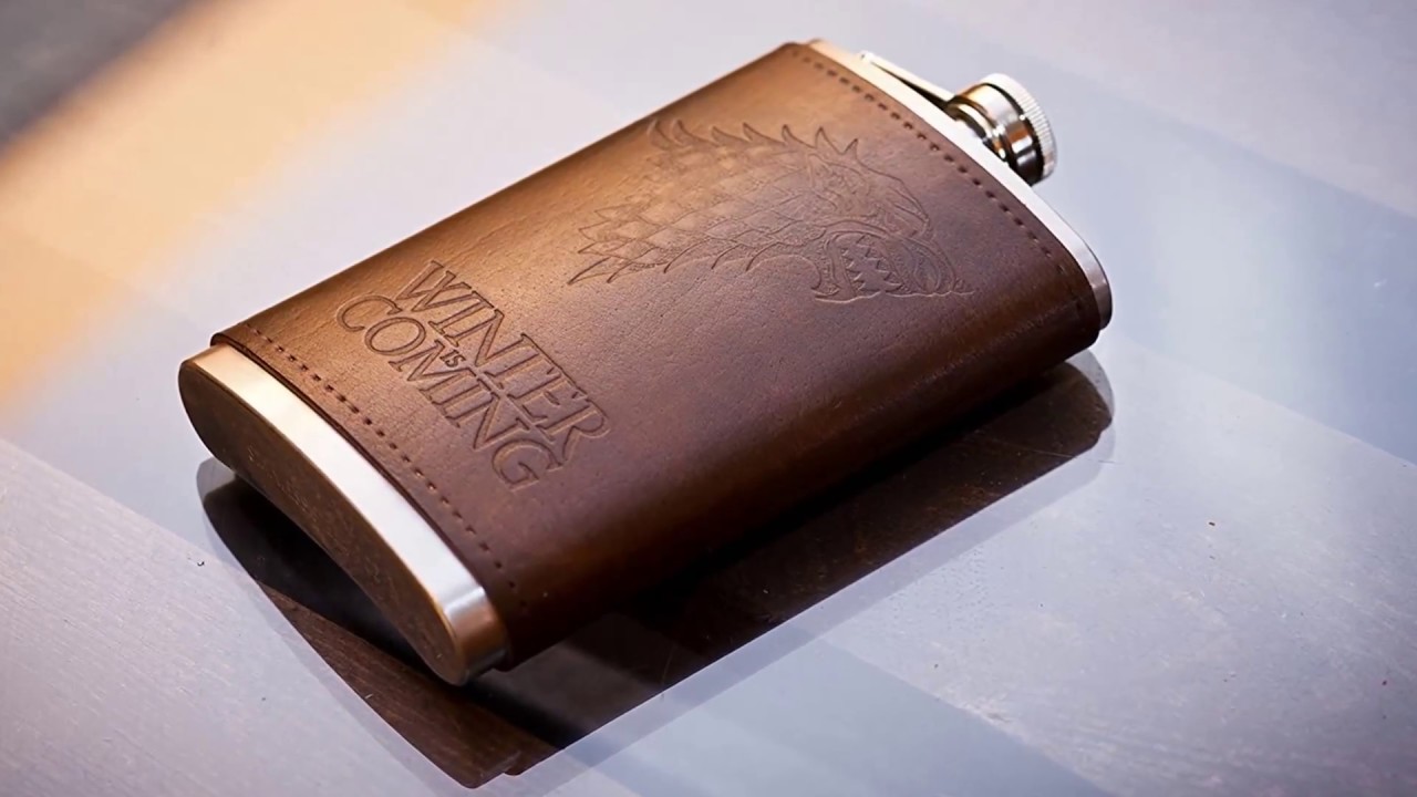 GOT Handcrafted Leather Flask