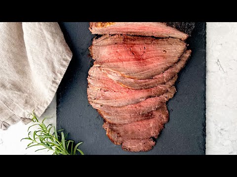 Roast Beef with Rosemary & Garlic