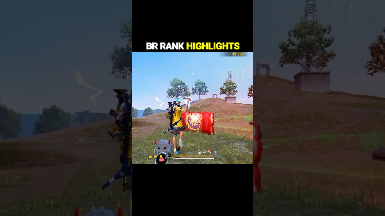BR-RANK HIGHLIGHTS || GARENA FREE FIRE || #shorts #sodagaming #freefireshorts