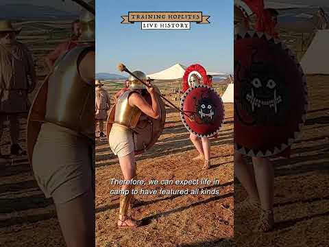 How Did Hoplites Train for Battle? #shorts