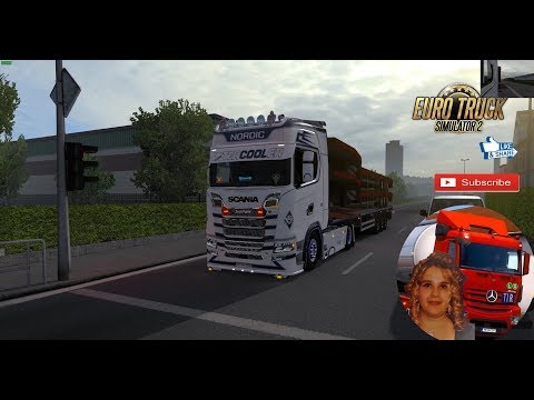 Euro Truck Simulator 2 (1.32 Beta) Scania S 2016 Nextgen Nordic Skin by l1zzy + DLC's & Mods