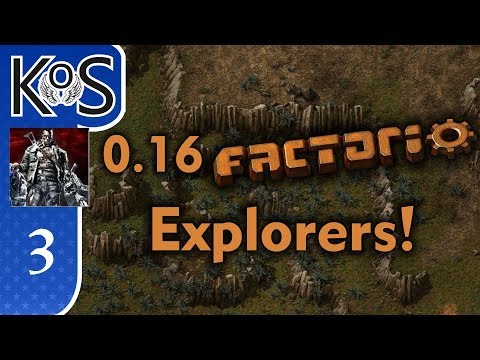 0.16 Factorio Explorers! Ep 3: AMMO MALL - Coop with Xterminator, MP Gameplay