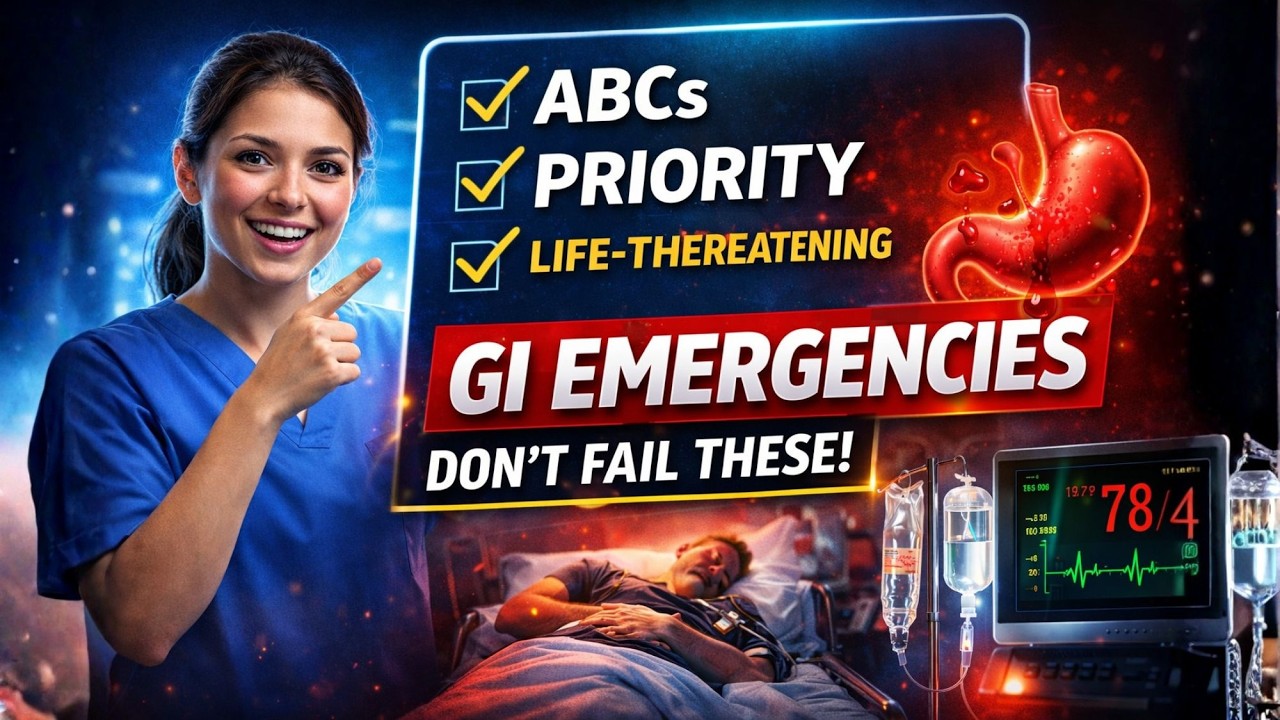 Gastrointestinal emergencies | 50 must know questions #2026   #education #study #explore #fypシ゚viral