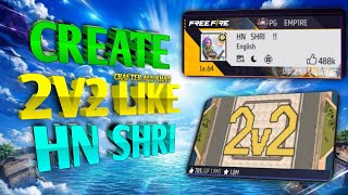 Create 2V2 Craftland Map Like HN SHRI | Only Headshot | 15 Rounds | Mic For All | CRAFTER ALU KHAO