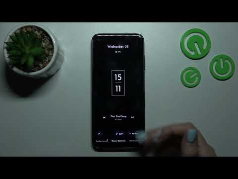 HTC Desire 22 Pro - How To Turn On AOD (Muviz Edge App)