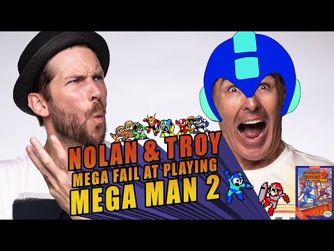 Nolan North and Troy Baker Mega Fail at Playing Mega Man 2
