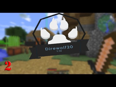 FTB Direwolf20 1.12 | Minecraft 1.12 Modpack | Ep. 2 Basic Resource Runs