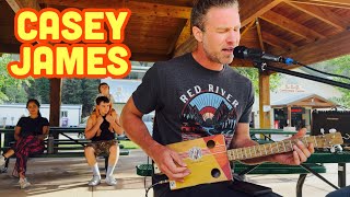 Download lagu Casey James playing the Cigar Box Guitar for the first time 😎👍 mp3