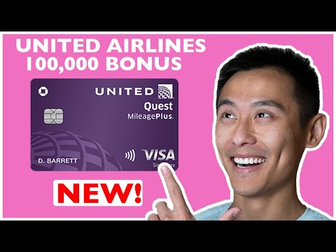 100,000 United Airlines Miles with the Chase Quest
