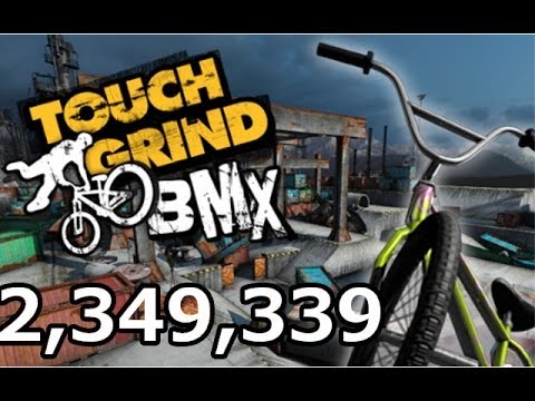 Touch Grind BMX - 2,349,339 - Sick 2 Million score ¦ Skyline ¦