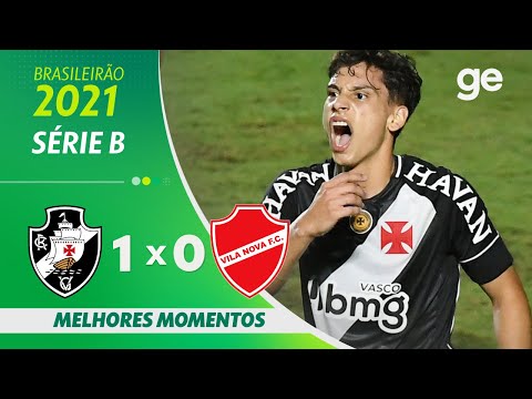 Gols e lances de Vasco da Gama x Vila Nova-GO