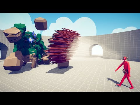 GIANT CACTUS GOLEM vs EVERY GOD - Totally Accurate Battle Simulator TABS