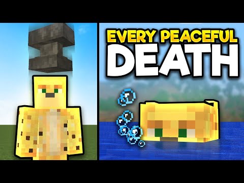 ibxtoycat - How Many Ways Can I Die In Peaceful Minecraft?