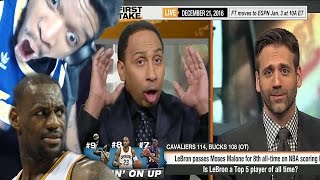 NEVER BEEN SO ANGRY BEFORE IN MY LIFE... IS LEBRON JAMES A TOP 5 PLAYER OF ALL TIME REACTION