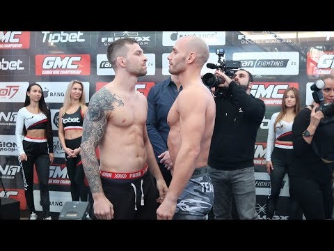 FLYING UWE (UWE SCHÜDER) VS MAX HEINE FULL FACE OFF & WEIGH IN