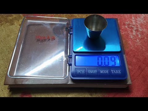 Digital weighting scale calibration|mini electronic  jewelry weighting scale|pocket scale unboxing