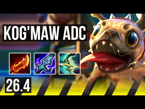 KOG'MAW & Blitzcrank vs ASHE & Senna (ADC) | 63K damage | EUW Grandmaster | 26.4