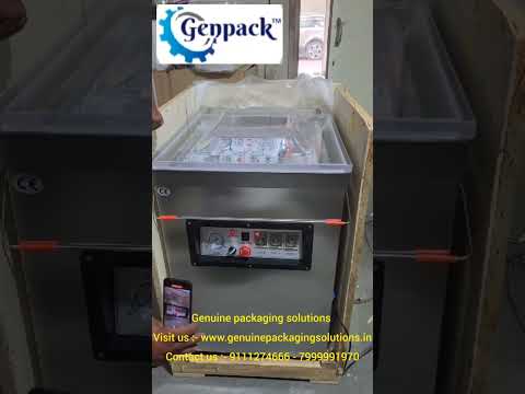 Peanut& Dryfruit vaccum packaging machine