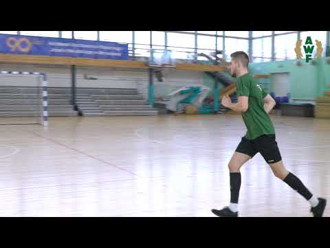 Piłka nożna - pokaz egzaminu sprawnościowego AWF Warszawa