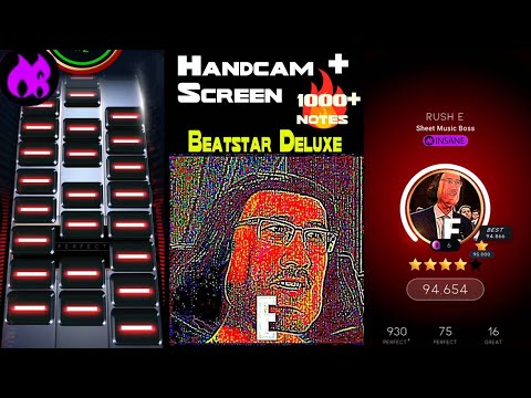 RUSH E DELUXE is HERE | Rush E (INSANE) | Sheet Music Boss | Handcam + Screen