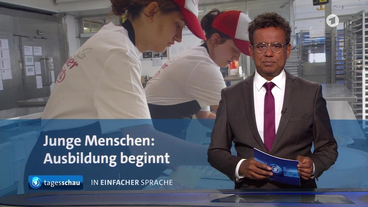 tagesschau in Einfacher Sprache 19:00 Uhr, 01.09.2026