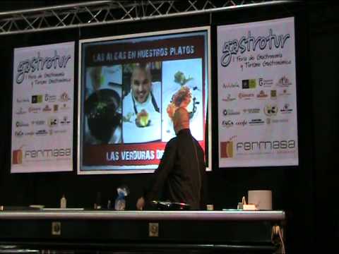 Dani Albors en Gastrotur, Las Algas y su Pasion Por el Mar, Nuevas Verduras Biologicas