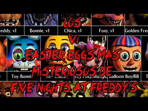 Los 6 Easter Eggs Mas Misteriosos De Five Nights At Freddy's