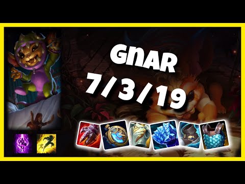 Gnar vs Kennen KOREAN Challenger TOP (7/3/19) - v11.1