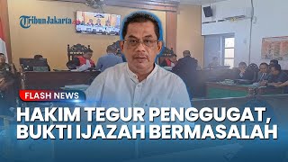 Hakim PN Solo Berang! Tegur Penggugat Ijazah Jokowi karena Data Tidak Valid dan Nomor Ijazah Berbeda
