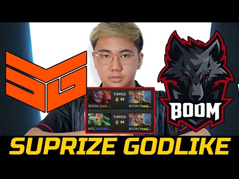 YOPAJ SUPRIZE MID GODLIKE - BOOM VS SMG GAME 2 DPC SEA REGIONAL FINALS DOTA 2