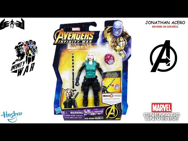 Vídeo relacionado con Marvel Infinity War Black Widow Geo Portrait Camiseta