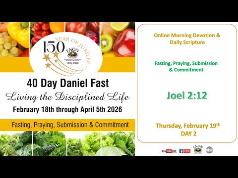 Day 2 - 40 Day Lenten Devotional
