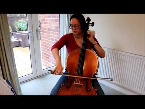 Cello 6 months on - Slavonic Dance Op. 46 No. 8 Dvorák Grade 2 ABRSM