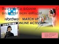 Wordwall Matchup Activity