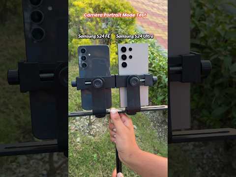 Samsung Galaxy S24 Ultra Vs S24 FE Camera Test Portrait Mode