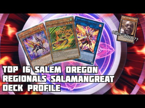 Top 16 Regionals Salamangreat Deck Profile Salem OR Yugioh