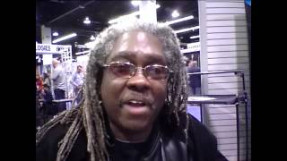 Funk Guitarist Blackbyrd McKnight At Reunion Blues NAMM Booth 2013