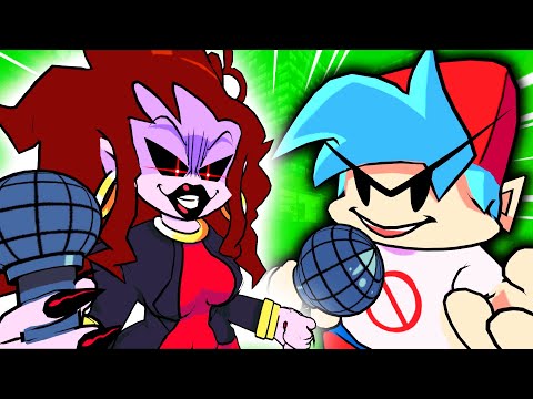 Mommy Mearest V.S Boyfriend in Friday Night Funkin' VR - (VRChat: Rap Battle - FNF Mods)