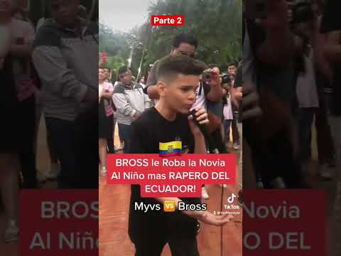 (Parte 2) 🥊 Bross le ROBA LA NOVIA al Niño mas Rapero del Ecuador | Verso Krudo 🇪🇨