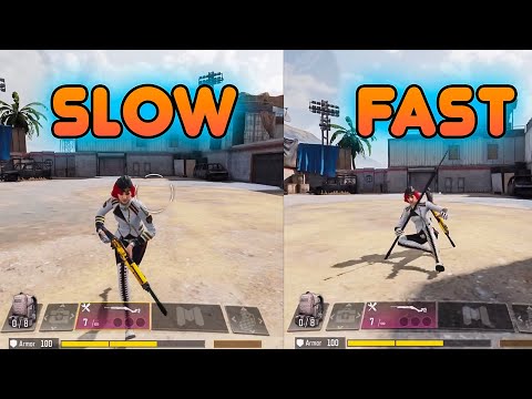 HOW TO DO FAST REACTION MOVEMENTS AND IMPROVE IN BATTLE ROYALE CODM