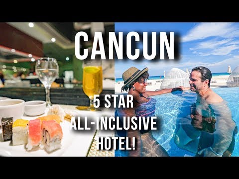, title : 'AMAZING All-Inclusive 5 Star ADULTS ONLY Hotel in CANCUN (Iberostar Cancun 2020) Cancun Travel Vlog'