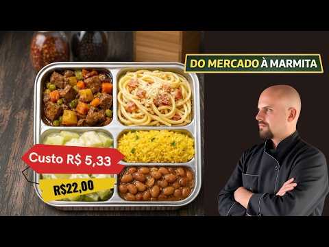 Parece Caro, Mas Custa R$5,33 | Marmita Estratégica com Carne Bovino | Ep.23