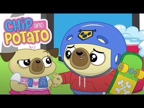 Back to School Chip // Chip's Big Bike Ride | Chip and Potato - WildBrain | Kid Movies