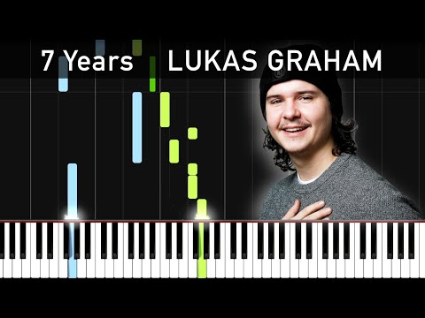 7 years - LukasGraham: Tutoriel de piano de type Synthesia
